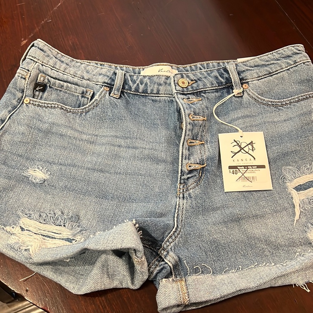Kancan 15/31 denim shorts